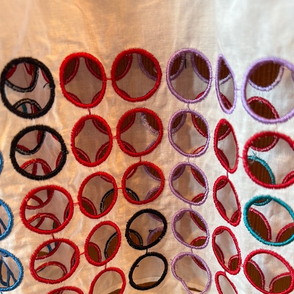 Parker Embroidered Cutout Midi Dress - Picture 4 of 6